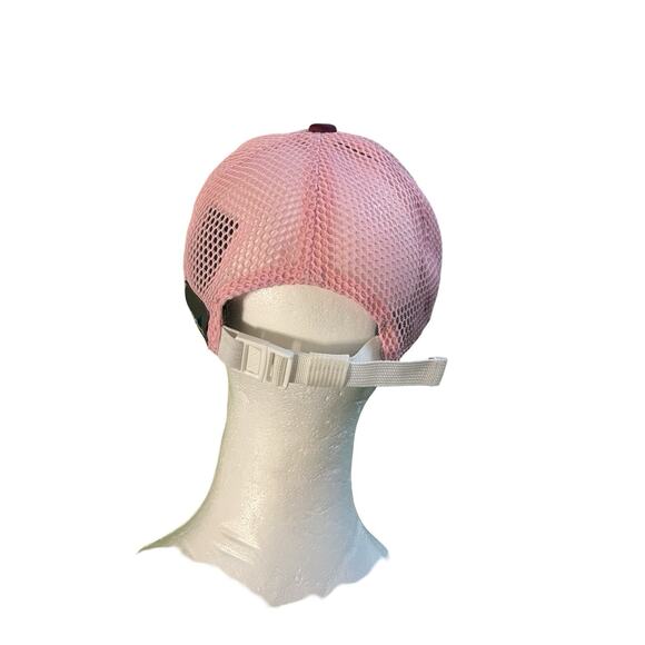 MOVI Sunset Trucker Hat EVRYday Logo Mesh Cap Pink/Orange Gradient - Picture 2 of 6